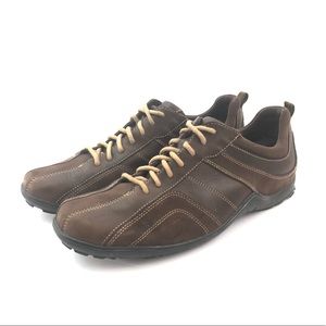 Cole Haan Vibram Brown Leather Shoes Mens Sz 9.5 M